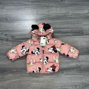 H&M Pink Disney Character Kids Jacket